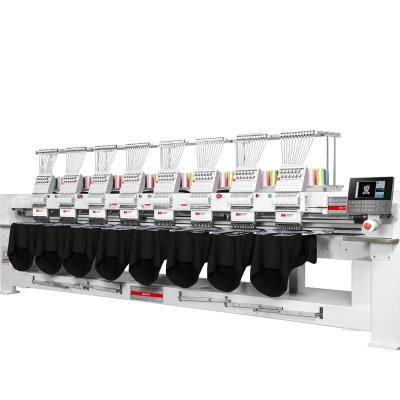 China Hotels BAI DAHAO D56 Computer Eight Heads Embroidery Machine For Clothes / Garment / T Shirt for sale