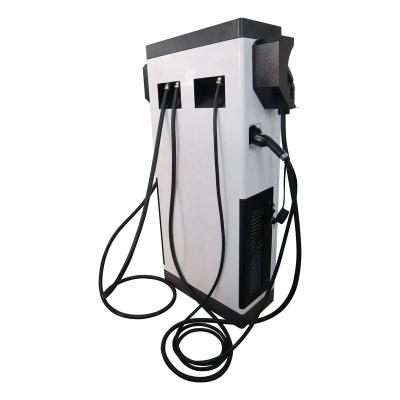 China New EU 120kw 250A DC EV Charger Electric Car Gun Plug Battery Fast Charging EV Charging Station for sale