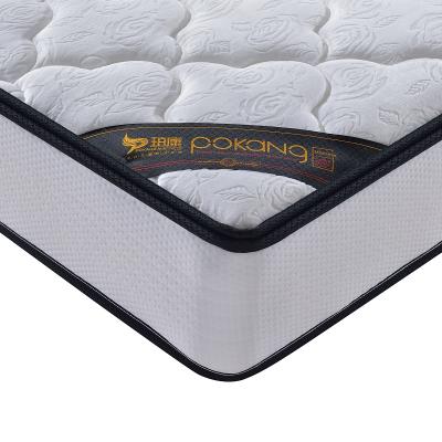 China Selling Nine-zone Pocket Box Spring Comfortable Hot Independent European Style Master Bedroom Mattress Compressible Mattress for sale