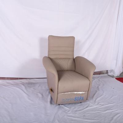 China Hot sale adjustable leather recliner villa leather recliner sofa hot sale lazy recliner (other) for sale