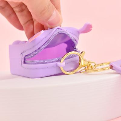 China HOT Selling Anti Stress Bag Push Itting Snap Push Bubbles Bag Dimple Coins Purse Crossbody Pencil Simple Pop Case Stirring Person Toys Pop itting Bag for sale