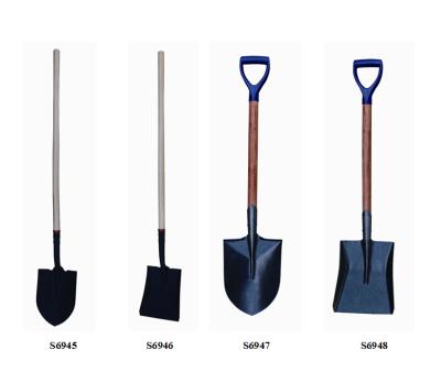 China Garden Work Yutong 15-Page Shovels And Hard Wooden Fork Handle for sale