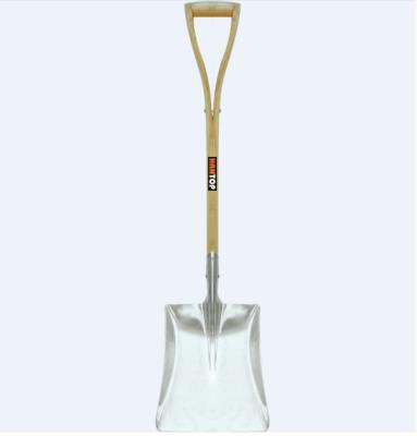 China Agriculture Shovel 71306/71307 Full Y Type Korea Wooden Handle Aluminum Shovels for sale