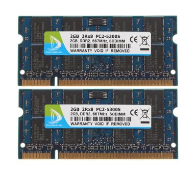 China Professional LAPTOP Manufacturer DDR2 2gb 667MHZ Laptop RAM Memory DDR2 2GB 4GB with Cheap Price for sale