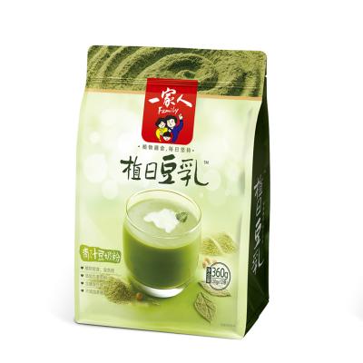 China 360g/BAG Natural Soy Milk Powder With Barley Grass Flavor Soy for sale