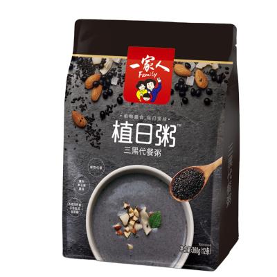 China 360g/BAG Natural Rice Cereal With With Black Rice Sesame And Black Bean Cereal Meal for sale