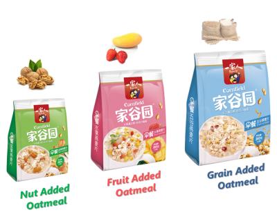 China Customized Flavor Gluten Free Instant Oatmeal For Breakfast for sale