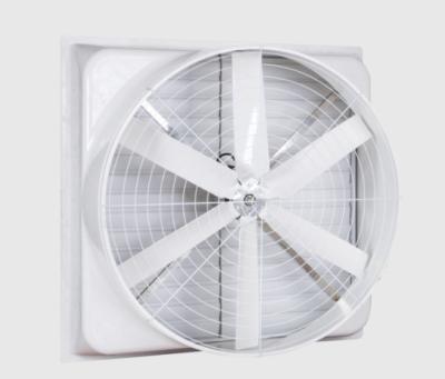 China Fiberglass Direct Drive Negative Pressure Fan 370rpm With Galvanized Plate for sale