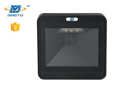 China High Quality wall mounted USB RS232 1D 2D Platform Desktop POS Square Barcode Scanner for sale