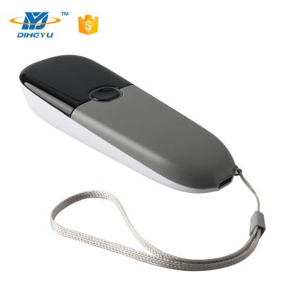 China mini 2.4G Bluetooth Portable Handy barcode Scanner 2d Micro USB for stock taking for sale