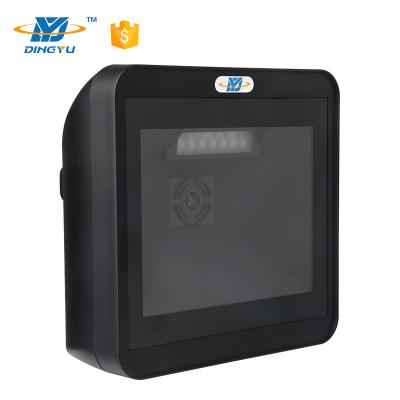 China De zwarte Scanner In alle richtingen van de de Desktopstreepjescode van DP8550 USB RS232 Te koop