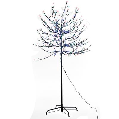 China 180cm Twig 352L Tree Light 180cm RGB Lead Crystal Ball Bulb Outdoor Yard Christmas Decoration Palm Lighting Tree Light for sale