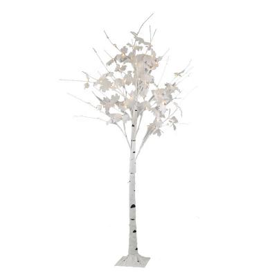 China 180cm White Birch Tree Light 180cm Artificial Christmas Maple Led Branches Lighting Yard Decoration Twig Birch Tree Lights for sale