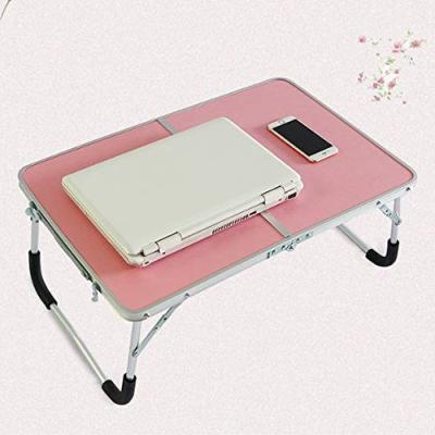 China Null Bed Table Laptop Desk Charmount Study Table Folding BLACK Foldable Laptop Stand Commercial Furniture Computer Desk Home Office for sale