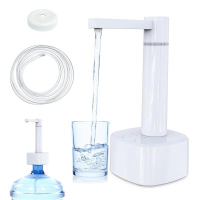 China Hotel Table Stand 5L Gallon Big Water Mini USB Rechargeable Water Dispenser for Barrelled Water Electric Automatic Drinking Pump for sale