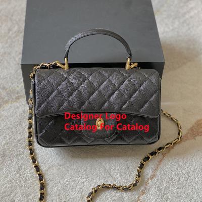 China High Quality Brand Bags Luxury Designer Leather Women Handbags Ladies Shoulder Bags Designer Luxury Caviar Handbags for sale