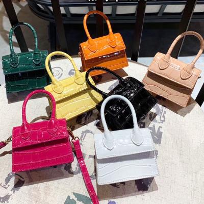 China High Quality Brand Bags Handbags Mini Handbags For Women 2021 Fashion Crocodile Pattern Ladies Handbag PU Leather Womens High Quality Purses Designer Hand Bags for sale