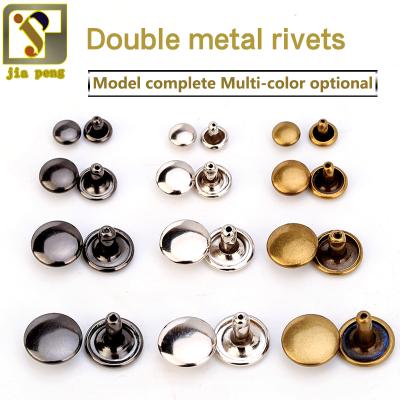 China Decorative rivets 15mm new DIY metal handmade fashion clothing rivets rivets metal packet crafts belt strap shoe pegs for sale