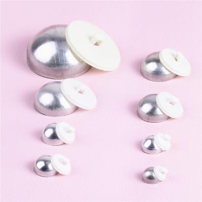 China Dry Cleaning Wholesales Plastic Leg Loop Cloth Back Cloth Covered Component Invisible Mushroom Buttons Sofa, Headwear Jewelry Accessories for sale