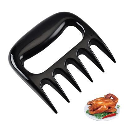 China Easily Cleaned Meat Shredder Claws BBQ Meat Forks Manual Food Grade Pull Meat Divider BBQ Fork BBQ Tools for sale