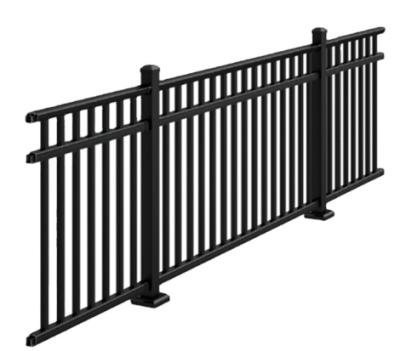 China Modern Metal Art Garden Fence And European Style Viable High Quality Fence for sale