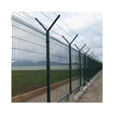 China Sustainable High Strength Corrosion Resistance 3d Galvanized Wire Mesh Airport Fence for sale