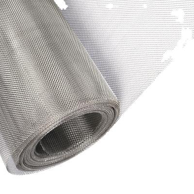 China Plain Weave Wire Crimped Stainless Steel Mesh Beautiful Wire Grid Galvanized Mesh for sale