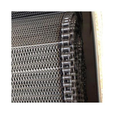 China Plain Weave Cheap Price Strong Durable Easy To Install Movable Chain Stainless Steel Conveyor Belt for sale