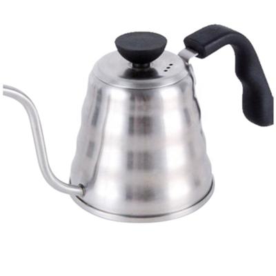 China Sustainable Stainless Steel Coffee Spill Over Kettle Cloud Shape Retro Coffee Pot Long Mouth Drip Gooseneck Kettle Coffee Pot for sale