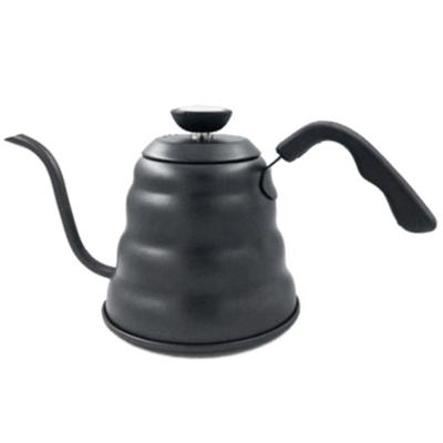 China Sustainable Stainless Steel Cloud Shape Retro Coffee Pot Coffee Drip Water Pitcher Portable Western Style Water Kettle for sale