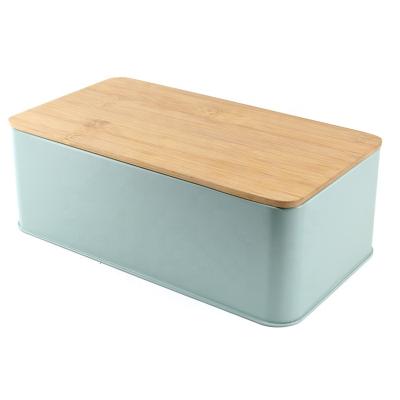 China New freshness preservation style kitchen iron bread storage bread bin/bread box for sale