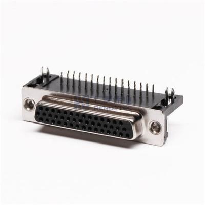 China Power DB44 D-SUB 44 Pin 44pin Connector Conector Connect Socket Female Male Plug Right Angle Solder High Density for sale