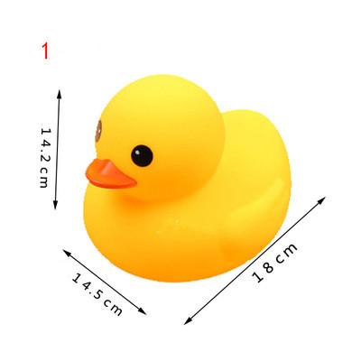 China Kids Water Squirt Bath Toy Pato De Goma Novelty Place Baby Float and Squeak Rubber Duck Ducky for Kids for sale