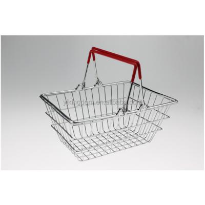 China 2019 Newest Metal 547-64A 2019 Mini Small Wire Supermarket Household / Shopping Shopping Basket for sale