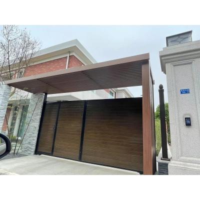 China European-modern Wholesale Cheap Price Fence Gate Louver Panel Door Aluminum alloy equipment room for sale