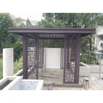 China All aluminum alloy pavilion Chinese Style Pavilion Tent Gazebos Tent aluminum alloy Gazebo For Club Outdoor Waterproof for sale