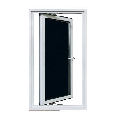 China Folding Screen Windows Aluminum Window Customized Energy Efficient Black Double Glazed Favorable Price for sale