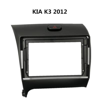 China plastic car radio fascia for KIA K3 2012 with factory price for sale