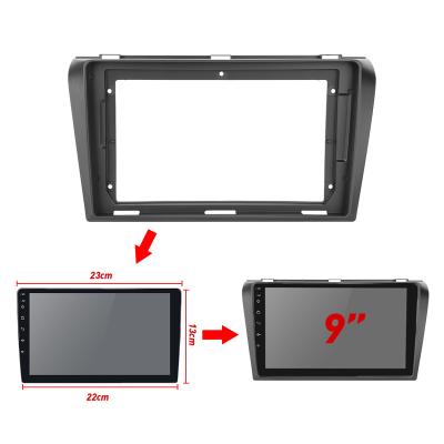 China For Mazda 3 AXELA 2004-2009 Car 2DIN DVD Radio Fascias Dash Panel Stereo Plate Trim Kit Frame Cover For Mazda 3 AXELA 2004 2005 2006 2007 2008 2009 for sale