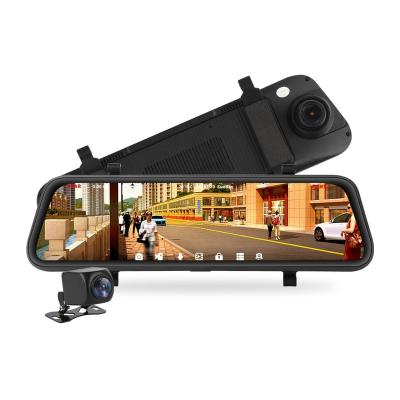 China Chelong 998D Car Mirror DVR Night Vision 2 Cameras Front and Rear Parking 10 Inch Touch Screen Mirror Camera DVR 998D Car DVR for sale