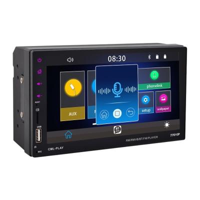 China New Product 2 Din 7 Inch Car Radio Stereo With Carplay Function Auto Radio Player for sale