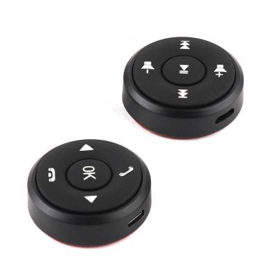 China Rechargeable Sports Car Steering Wheel Remote Control Button Around Remote Control Wireless Multimedia for sale