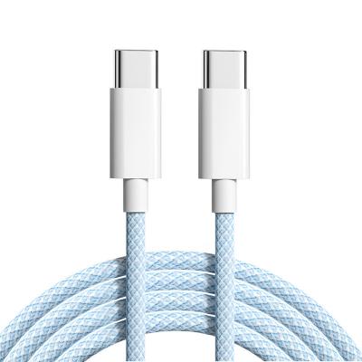 China Mobile Phone PD 100W Type-C to USB-C PD 5A Type C Fast Charging Cable Dual Type-c USB Cable for sale