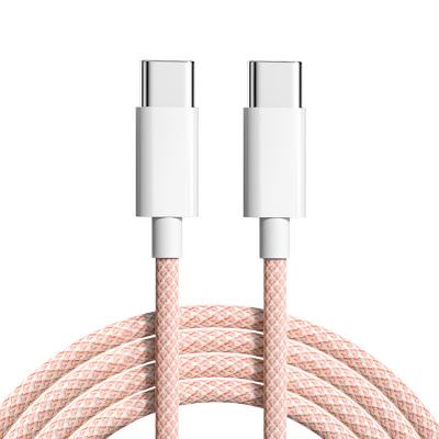 China Mobile Phone PD 100W Type-C to USB-C PD 5A Type C Fast Charging Cable Dual Type-c USB Cable for sale