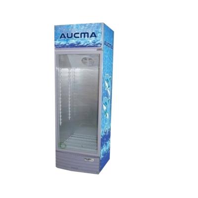 China High Quality And Cheap Single-temperature Vertical Refrigerator Beverage Display Cabinet With Light Box Beverage Cooler for sale