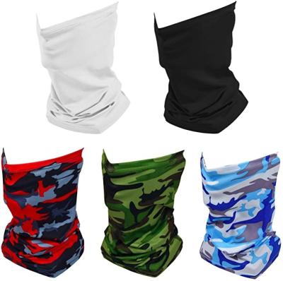 China Nibao sports logo anti absorption bandana headwear scarf buffs summer UV protection mask sweat cooling neck for sale