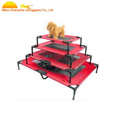 China Sustainable Dog Jump Bed Folding Portable Camp Bed Can Be Customized for sale