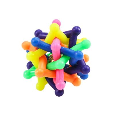 China Nibao Viable Colorful Free Samples Fashion Indestructible Small Bulk Training Custom Dog Toys for sale