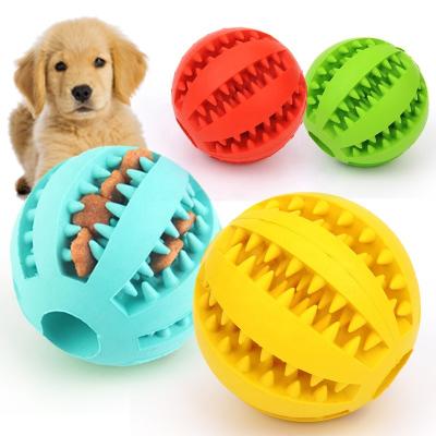 China Viable Colorful Dog Toy, Rubber Dog Ball Pet Accessory, Durable Pet Chew Toy Ball For Dog for sale