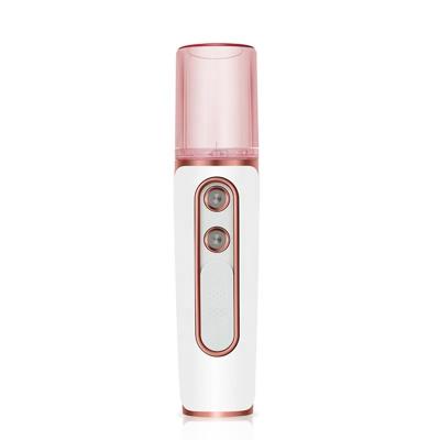 China Mister Facial Moisturizer Electric Mini Facial Mist Nano Handy Facial Nano Facial Mist Sprayer Flame Usb Atomization Spray for sale